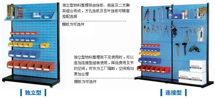 物料架独立型连接型介绍